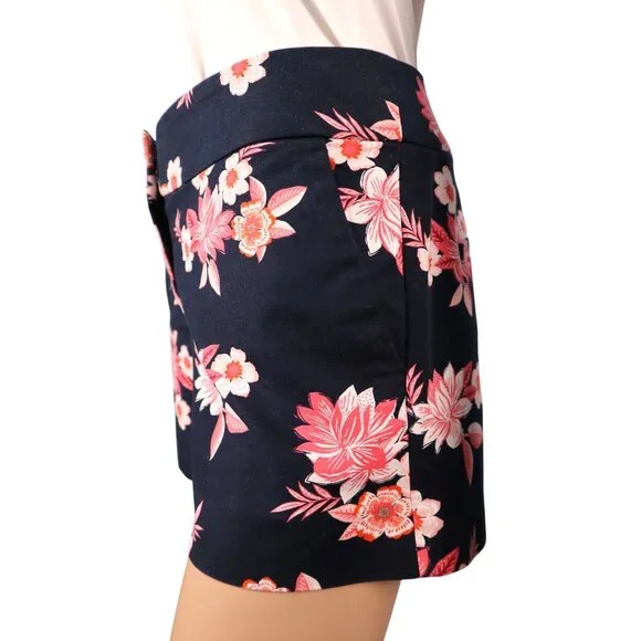 LOFT The Rivera Short by Floral Print Navy Shorts Size o‎ - Picture 4 of 11